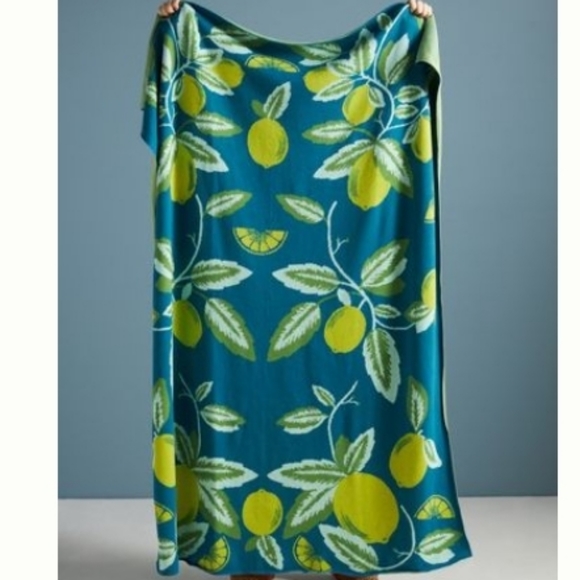 Anthropologie Vanessa Lemons Throw Blanket